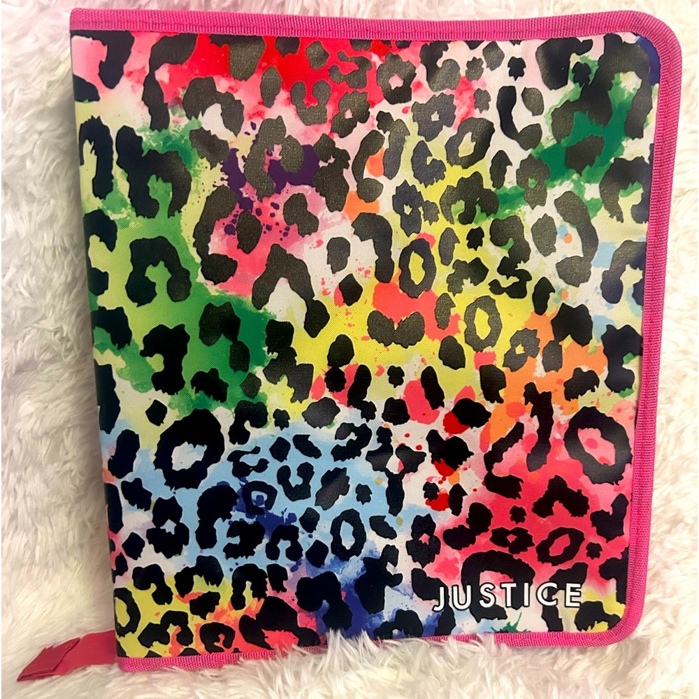 COPY - Justice 3 Ring Zipper Binder